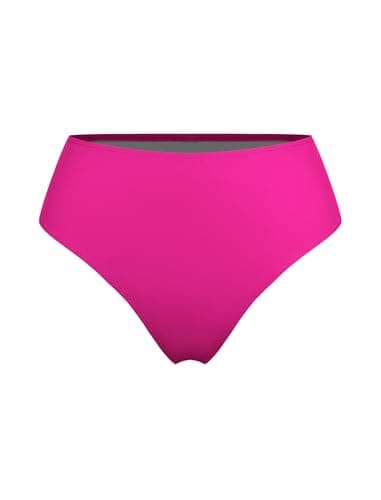 ZAFUL Tankini Swimsuits for Women 2026 Two Piece Swimsuits High Waisted Bathing Suit Solid Color Push Up Swim Top for Women Summer Party (Rose Red XL) - Thumbnail 6