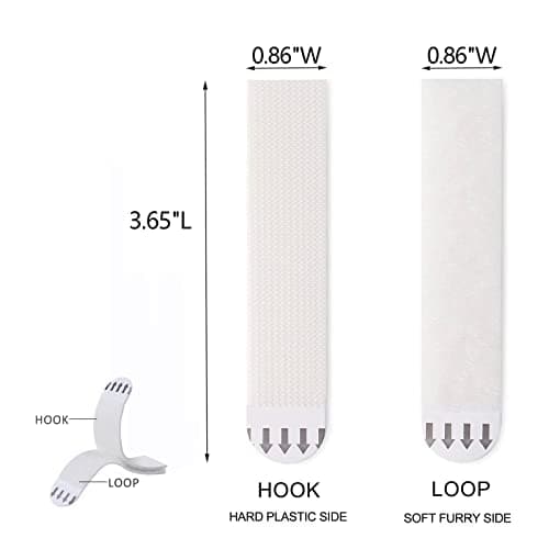 28 Pairs(56 Strips) Large Picture Hanging Strips Heavy Duty, Picture Hanging Kit, Hang Pictures on Wall Without Nails, No Hole Picture Hangers, Removable Adhesive Strips for Home Office - Thumbnail 2