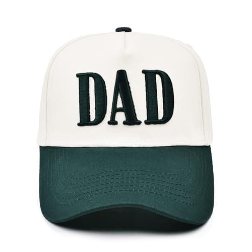Vintage Dad Trucker Hat for Men, Embroidered Adjustable Baseball Cap, New Dad Gifts for Husband, Best Fathers Day Birthday Gifts