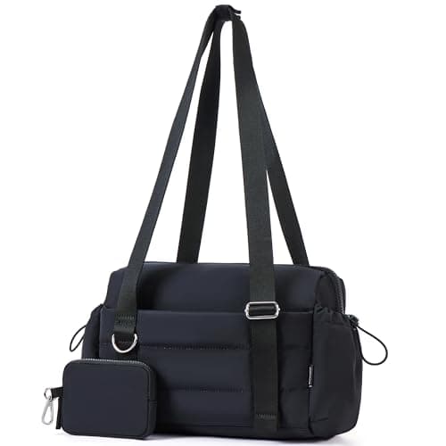 ROULENS Small Gym Bag for Women 2 Set Mini Gym Duffle Bag with Wet Compartment and Coin Wallet, Gym Tote Bag for Workout/Sport/Travel - Image 1