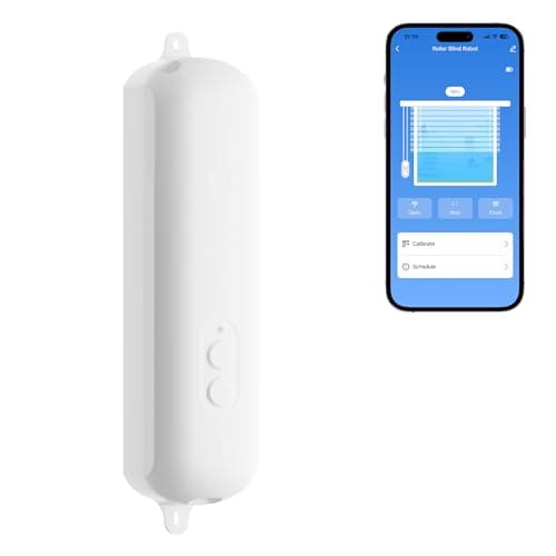 ORYZIC Zigbee Rechargeable Roller Blind Robot, Smart Bead-Chain Blind Opener for Roller Shades & Shutters, App Timers & Schedules, Voice & Remote Control Require Zigbee Hub, Easy DIY Install - Image 1