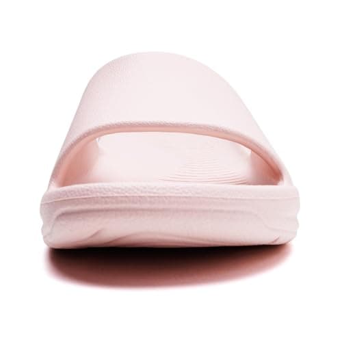VIVASUN Women's Arch Support Waterproof Slip On EVA Slides,Pink,6 - Thumbnail 5