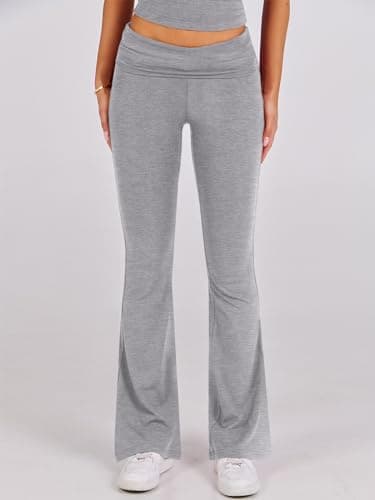 ANRABESS 2 Piece Lounge sets for Women Grey Grey M - Thumbnail 6