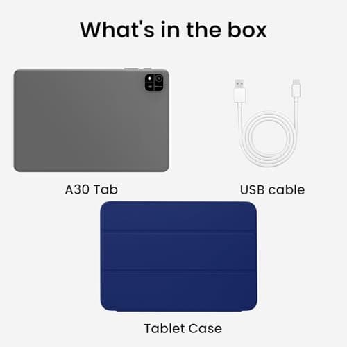 COLORROOM Android16 Tablet,10inch Tablets, Octa Core CPU, 24GB+64GB+512GB Expansion, 6000mAh Battery+18W Fast Charging, Dual WiFi, Dual Cameras,Widevine L1 Google Kids Space, Blue - Thumbnail 6