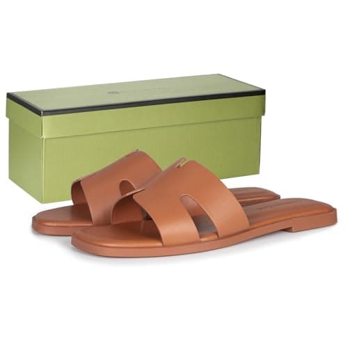 Stratuxx Kaze Open Toe Flat Dress Sandals Womens Slide Comfortable Summer Cute Beach Sandals for Women 2026 - Thumbnail 5