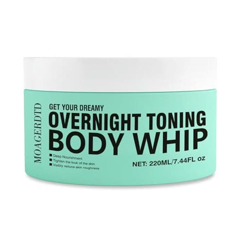 MOAGERDTD Overnight Toning Whip - Firming Body Cream (7.44 FL OZ) targets loose skin for a smoother, youthful appearance while you sleep. Ideal for enhancing your nighttime skincare routine - Image 1