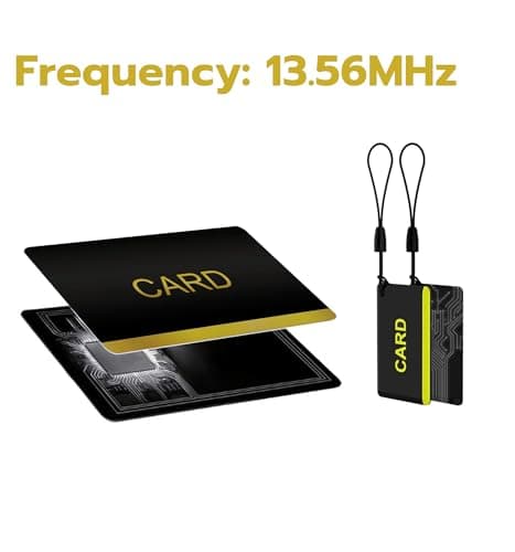 Anweller RFID Cards for Smart Locks, 13.56MHz, 6 Pack (3 Large + 3 Small) - Thumbnail 2