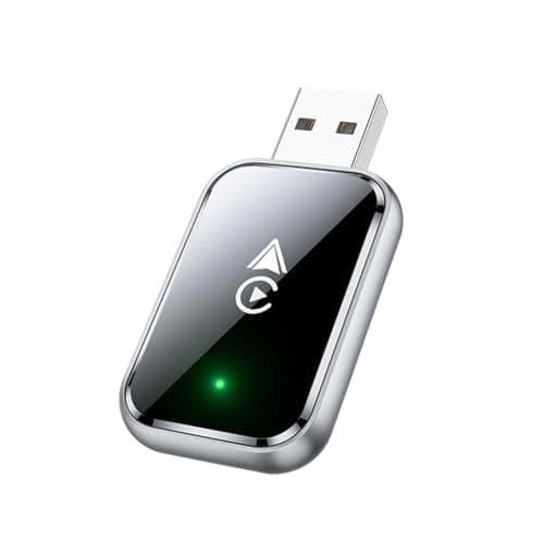 Wireless CarPlay Adapter for iPhone & Android, Plug and Play Bluetooth Dongle Wired to Wireless Apple Car Play Adapter, USB-A & Type-C Port, Fast Connection - Image 1