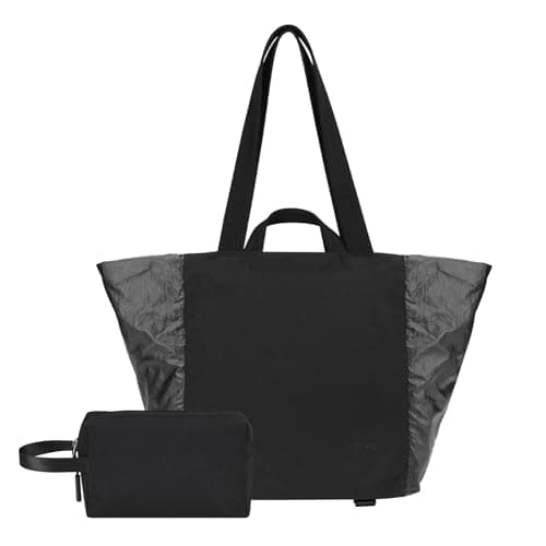 Laimeiwee Tote Bag for Women, Lightweight Gym Travel Bags with Yoga Mat Strap, Wet Pocket, Shoe Bag & Cosmetic Pouch, 3-PC Set Versatile Tote for Workout Fitness Pilates Swimming Work Stylish Handbag - Image 1