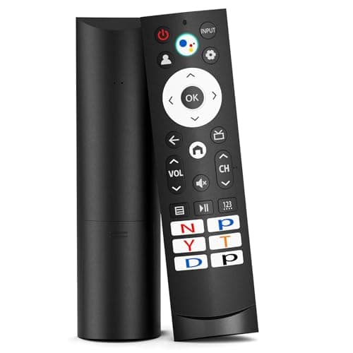 Replacement Remote for Hisense Google Smart TVs –Compatible with 4K QLED UHD Mini-LED Quantum ULED Series, 2-Year Warranty - Image 1