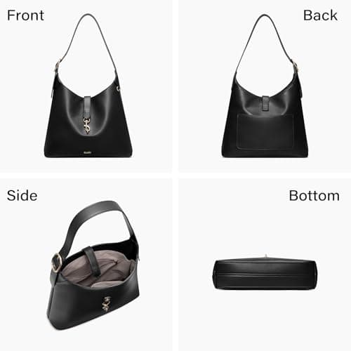 CLUCI Womens Purses and Handbags, Soft Vegan Leather Hobo Bags with Adjustable Strap, Lightweight Slouchy Shoulder Bag - Thumbnail 6