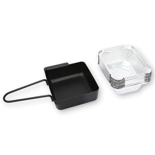 BLUES GRILL PARTS Grill Drip Pan for Nexgrill 720-0830H, 15-Pack Aluminum Foil Liners Grease Tray Replacement for Nexgrill 720-0888N 720-0925P 720-0896 720-08882A & Cuisinart CGG-7400 - Image 1