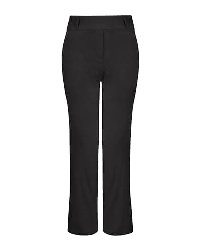 Stelle Women's Dress Pants Stretchy Bootcut Stretch Work Business Casual Office with Pockets Black Medium - Image 1