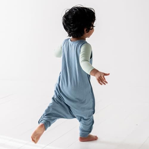 Dreamland Baby Toddler Sleep Sack with Feet, 1.0 TOG Temperature Rating - Ultra Soft Viscose Wearable, Breathable - Thumbnail 4