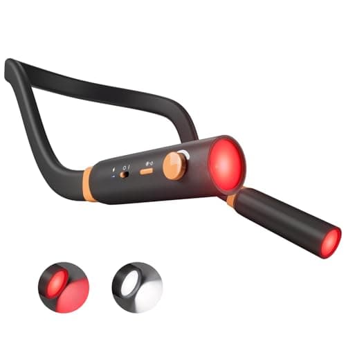 LifeZoom Neck Reading Light, Rechargeable Book Light for Reading at Night, 660nm Red Light & White Modes, Flexible 360° Bendable, Lightweight for Reading, Travel, Eye Care, Better Sleep & Recovery - Image 1