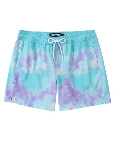 CoozySphere Men Swim Trunk with Compression Liner 5 Inch 2 in 1 Swimwear Bathing Suit Quick Dry Board Short S - Thumbnail 6