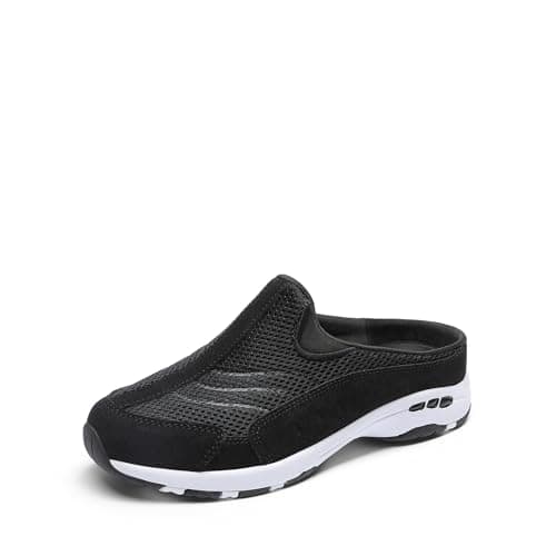 DREAM PAIRS Mules for Women Sneakers Slip on Shoes for Women Walking Shoes,Size 7,Black,DWUMMU2502 - Image 1