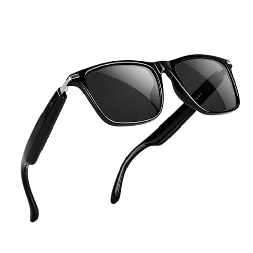 XUV Smart Glasses for Men, IP65 Waterproof Al Translator Glasses with Lightweight Open, Real-Time Translation, Recording Glasses for Travel, Sports, Outdoor and Hands-Free Daily Use