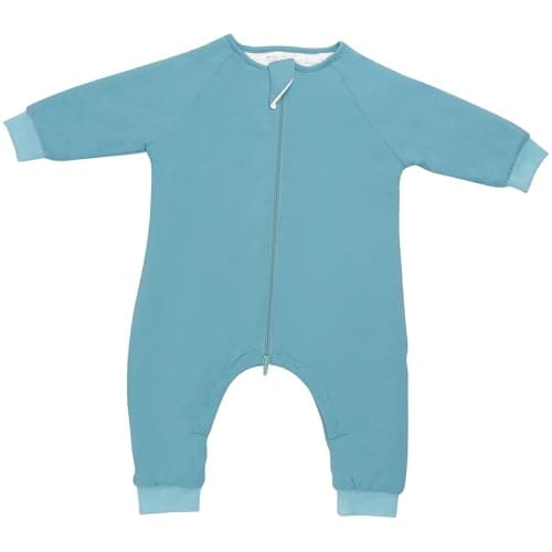 littogoose Baby Sleep Suit 1.0TOG Long Sleeve Wearable Blanket with Legs, Soft Sleeping Bag with Feet newborn to 24 Months - Image 1
