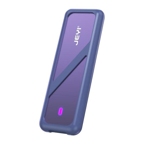 JEYI NVMe SSD Enclosure, 10Gbps M.2 to USB C Adapter/Reader, Aluminum Cooling, M Keys, Compatible with 2230/2242/2260/2280 SSDs - Image 1