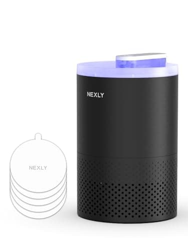 NEXLY MK029 Bug Zapper Trap Indoor in Home Mosquito Zapper Mosquito Killer Fruit Fly Traps Flying Insects Zappers Gnats House Energy Conservation UVA Zapper for Bedroom Livingroom Kitchen Basement - Image 1
