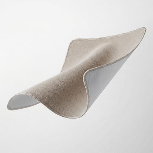 MontVoo Ultra Thin Bath Mat, Super Absorbent Bathroom Mat, Quick Drying Bath Rugs for Bathroom, Machine Washable Non-Slip Bathroom Rug Front of Bathtub, RV, Shower Room, Sink, (17x24, Beige, 1Pack) - Image 1