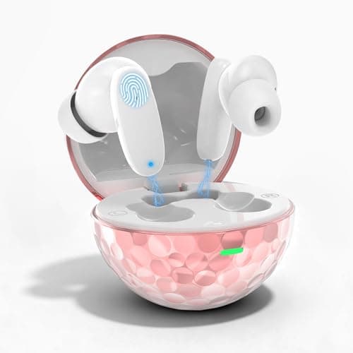 KDYNIX True Wireless Earbuds, Bluetooth 5.4 Headphones with Dual ENC ANC Noise Canceling, 13mm Drivers for Deep Bass Stereo, IPX7 Waterproof, 18H Playtime, USB-C Charging Case for iPhone Android - Image 1