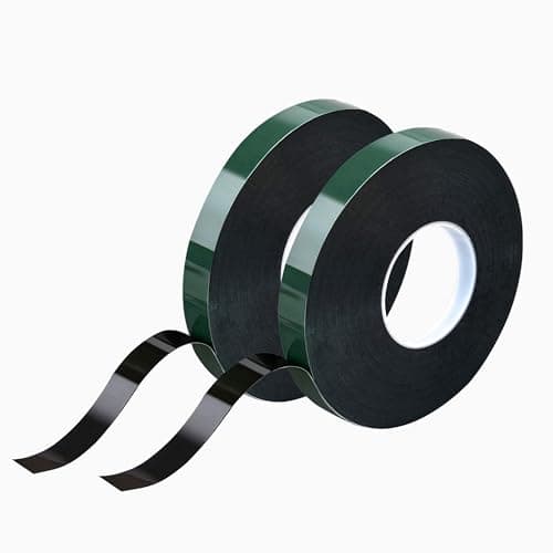 Double Sided Tape Heavy Duty(2 Pack, Total 32.8 FT), Waterproof Strong Mounting Adhesive Foam Tape, High Temperature Resistant, Suitable for Automotive, LED Light Strips, Office DIY Home Decor. - Image 1
