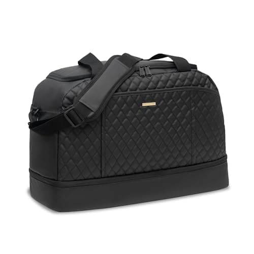 EVERFUN Gym Bag for Men and Women, Duffle Tote with Shoe Compartment and Wet Pocket for Travel, Sports, Boxing, Workout and Weekend - Image 1