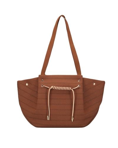 Tote Purse for Women, Women's Handbags, Structured Shoulder Bag with zipper pocket for Work, Travel, Everyday Shopping (brown) - Image 1