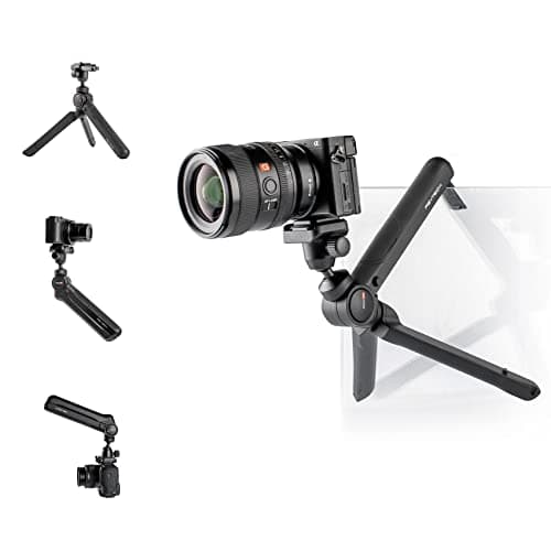 PGYTECH MANTISPOD 2.0 Mini Tripod for Camera Vlogging, Small Travel Stand for Sony/Canon/Nikon/Fujifilm SLR DSLR, Pocket Video Vlog Desktop Shooting Selfie Mount