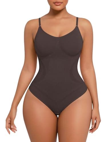 POSESHE Shapewear Bodysuit for Women Tummy Control Butt Lifter Panty Hi-Waist Stomach Body Shaper - Image 1