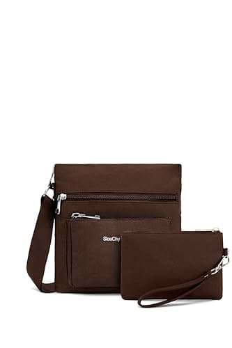Goinsound Small Crossbody Bags for Women Water-Resistant Travel Wallet Purse Canvas Phone Purses with Card Holder - Image 1