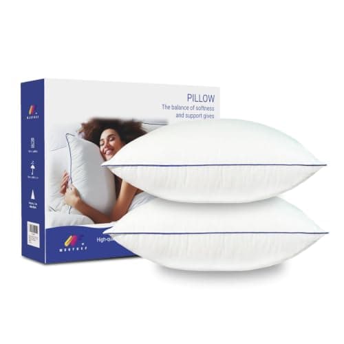 Wuuyuef 18x18 Pillow Inserts Set of 2–Hypoallergenic Square Pillow Inserts, Oeko-TEX Certified Virgin Down Alternative Filling, Machine Washable - Image 1