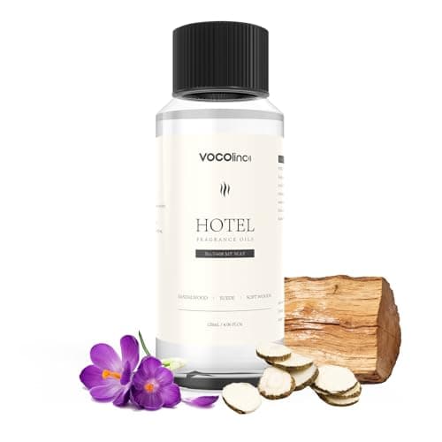 VOCOlinc Hotel Collection Diffuser Oil - My Way - Inspired by Luxury Five Star Hotel Lobby Scent Oil for Waterless Oil Diffusers, Luxurious Scents of Sandalwood, Suede, and Soft Woods (4.06 OZ) - Image 1
