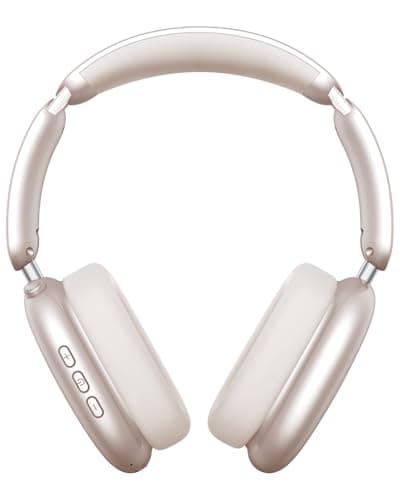 Wentronic Y02 Active Noise Cancelling Headphones, Wireless Over-Ear Bluetooth 5.4 Headphones, Multiple Modes, 60H Playtime,Hi-Res Audio,Big Bass,Foldable Lightweight for Travel Home Office, Starlight - Image 1
