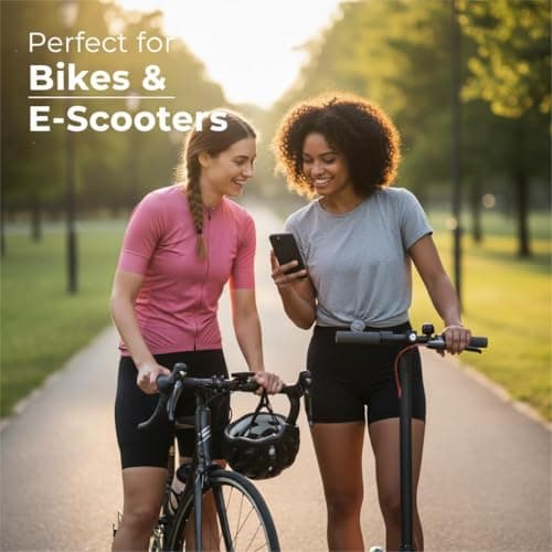 4K Bike Camera with GPS Tracking, Cycling Computer & Headlight – Spedal S1 30FPS Action Cam with 6-Axis EIS, 132° Wide Angle, Speed/Route Recording, Night Vision, IP65 Waterproof, 64GB SD Card - Thumbnail 4