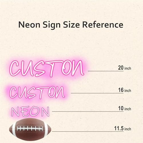 Klampo Custom Neon Signs, LED Neon Sign Customizable For Wall Decor, Personalized Neon Name Sign For Kids Birthday Gifts, Wedding Party Neon Lights Sign, Business Shop Name Logo - Thumbnail 4