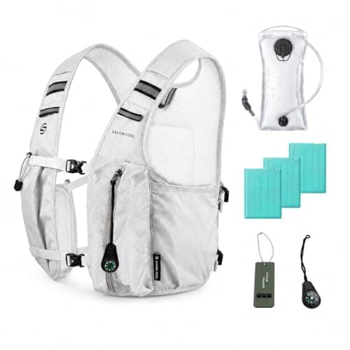 Savior Cool Cooling Vest for Men Women, Hydration Vest for Running Hiking