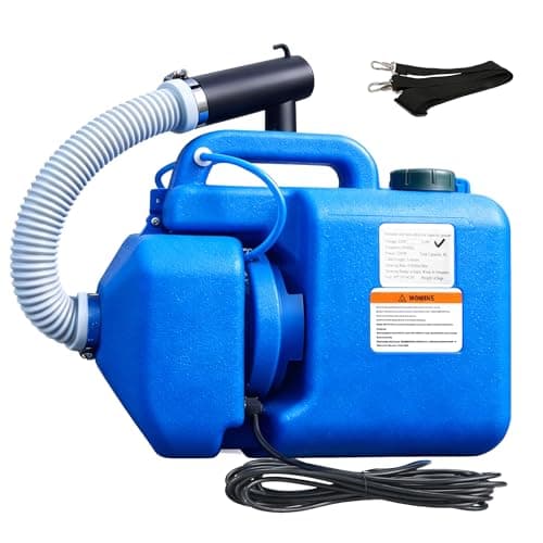 PAKUNDAS Electric ULV Fogger Sprayer, 8L/2.1Gal 1200W Portable Cold Mist Atomizer with Adjustable Flow Rate, 25-39Ft Spray Range for Home Garden Farm Indoor Outdoor - Image 1