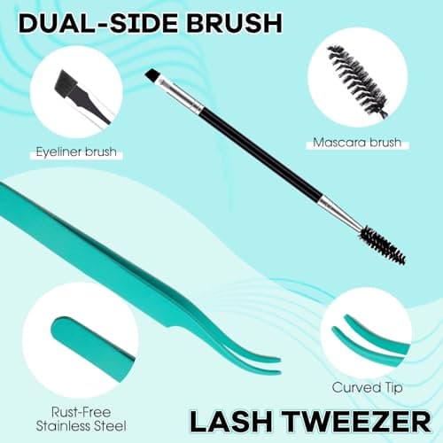 GEMERRY 280pcs Lash Extension Kit 100D 10-18mm - Thumbnail 6