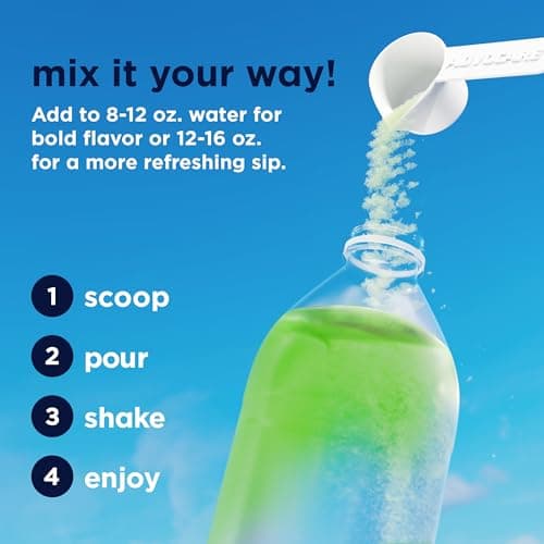 AdvoCare Spark - Energy Drink Mix - Vitamin & Amino Acid Supplement - Supports Energy & Focus - Portable Immune Support - Sugar-Free - Limeade (10.5 oz) - Thumbnail 4