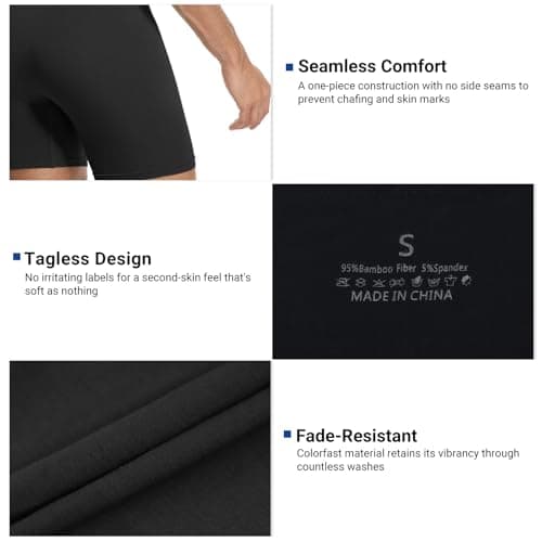 MEETYOO Men's Underwear Boxer Briefs Pack, Moisture-Wicking Underwear for Men Breathable No Ride Up Boxers - Thumbnail 6