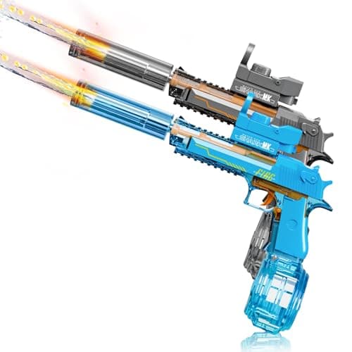UROINT Electric Water Gun Toy, Automatic Blaster Pistol 2-Pack Kids, Adults - Image 1
