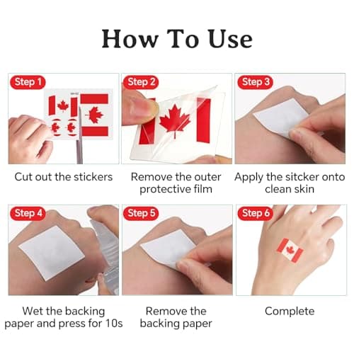 2026 World Soccer Party Favors, 20 Pcs Canada Flags, 12 Pcs Silicone Wristbands and 10 Pcs Stickers for Sports Themed Parties Olympic Celebrations Decorations - Thumbnail 5