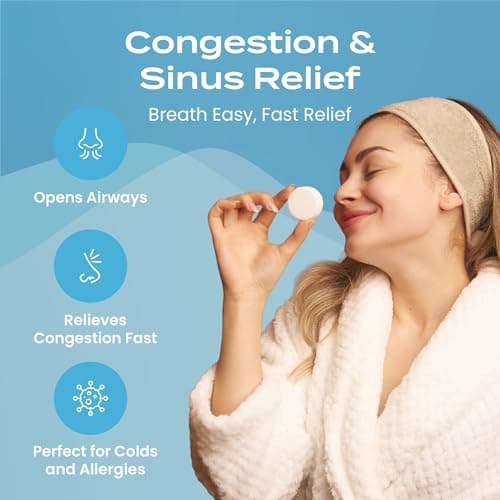 Body Restore Shower Steamers Aromatherapy 30 Pack – Fathers Day Gift for Dad, Birthday Gifts for Women and Men, Relaxation Stress Relief Self Care – Collectors Box - Thumbnail 3