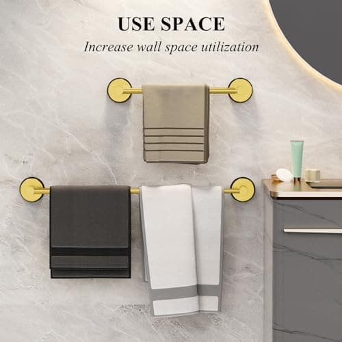 Towel Bar for Bathroom Wall,Adjustable 12~21 Inch Towel Racks for Bathroom Wall Mounted, Towel Holder for Glass Shower Door,Bathroom Accessories,Ap - Thumbnail 6