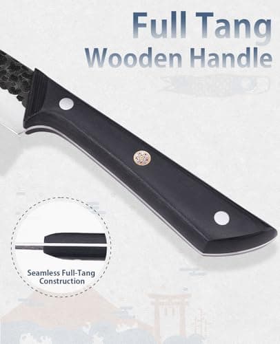 OYY 3.7 Inch Hand Forged Paring Knife, VG10 High Carbon 3-Layer Clad Steel Small Kitchen Knife, Ultra Sharp Full Tang for Peeling, Slicing & Delicate Prep, Gift Box for Men & Women - Thumbnail 4