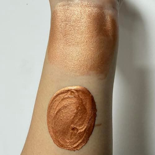 Glow Bronzing Drops – Lightweight Liquid Luminizer Bronzer for Face & Body, Dewy Highlighter Serum for Sun-Kissed Radiance, Moisturizing Illuminator Shimmer Makeup 1.6 Fl Oz (03#/ Deep Bronze Glow) - Thumbnail 2