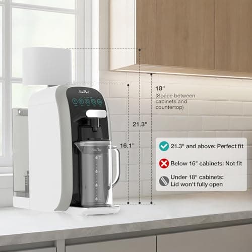 SimPure Y7T-A Countertop Reverse Osmosis Water Filter, NSF/ANSI 58 Certified, 5 Stage RO Water Filtration System, Water Purifier for Home, No Installation, 4: 1 Pure to Drain, pH+ Balanced ALK Taste - Thumbnail 2